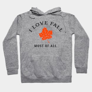 autumn Fall Season Leaf Hoodie